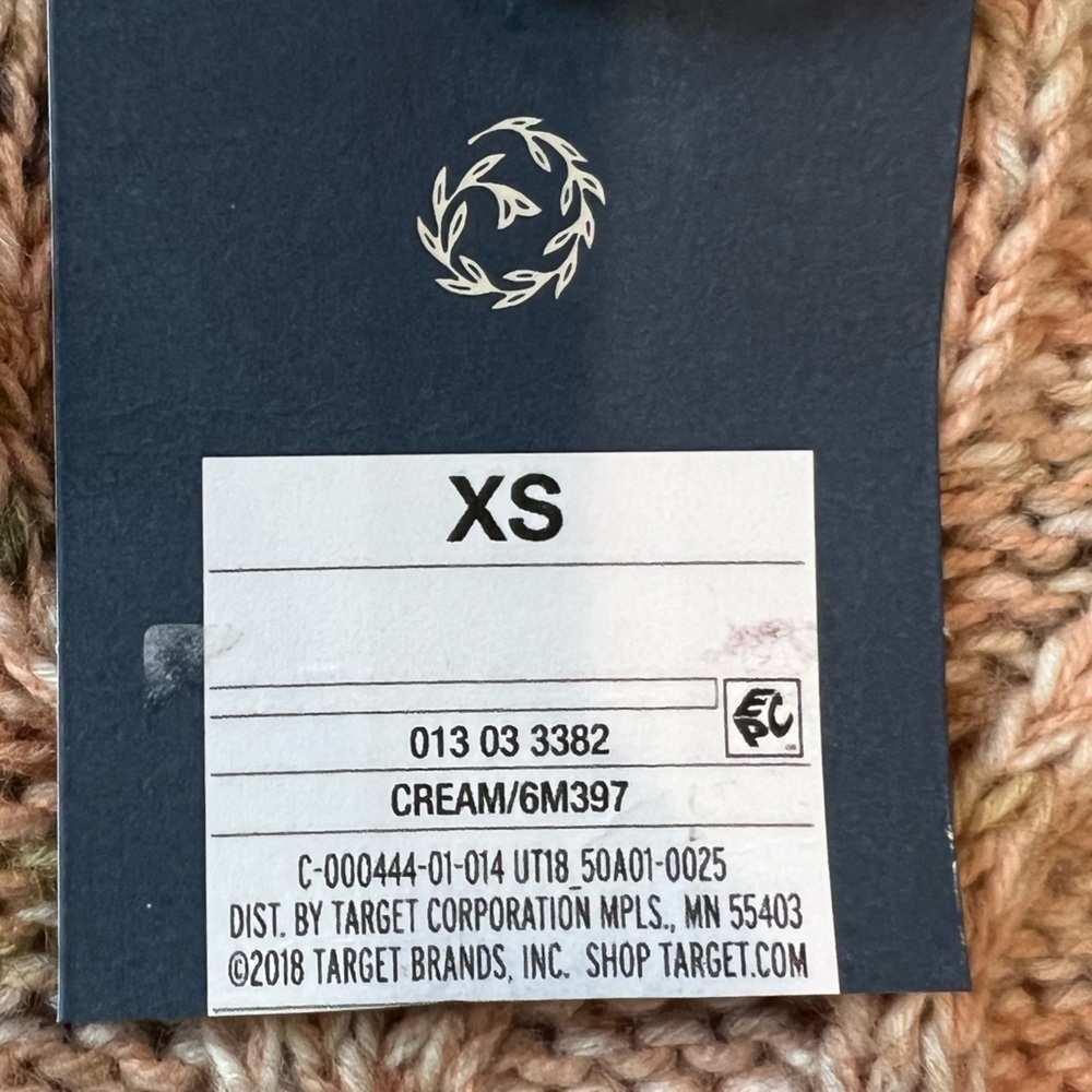 Universal Thread Cable Knit Marbled Space Dye Tie… - image 15